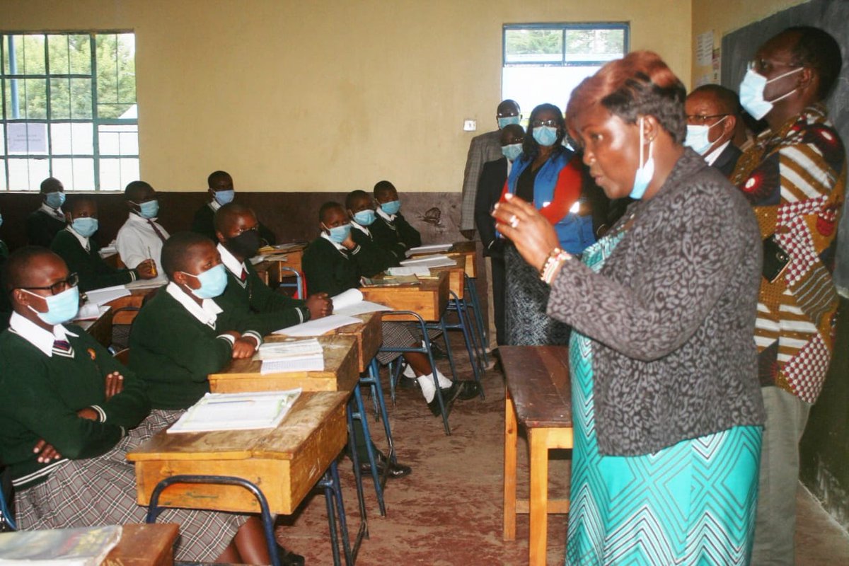Subuku Secondary compound and students